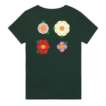 Load image into Gallery viewer, Simple Rose Quartet - heavyweight unisex t-shirt