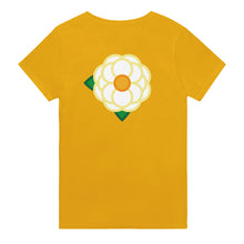 Load image into Gallery viewer, Simple White Rose - heavyweight unisex t-shirt