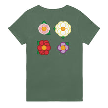 Load image into Gallery viewer, Simple Rose Quartet - heavyweight unisex t-shirt