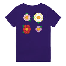 Load image into Gallery viewer, Simple Rose Quartet - heavyweight unisex t-shirt