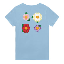 Load image into Gallery viewer, Simple Rose Quartet - heavyweight unisex t-shirt