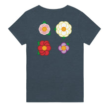 Load image into Gallery viewer, Simple Rose Quartet - heavyweight unisex t-shirt