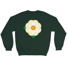 Load image into Gallery viewer, Simple White Rose - unisex sweatshirt
