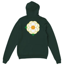 Load image into Gallery viewer, Simple White Rose - unisex hoodie
