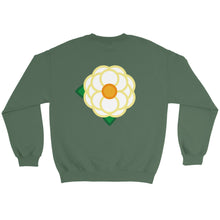 Load image into Gallery viewer, Simple White Rose - unisex sweatshirt
