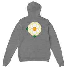 Load image into Gallery viewer, Simple White Rose - unisex hoodie
