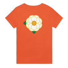 Load image into Gallery viewer, Simple White Rose - heavyweight unisex t-shirt
