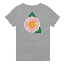 Load image into Gallery viewer, Simple Pink Rose - heavyweight unisex t-shirt
