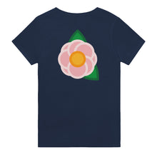 Load image into Gallery viewer, Simple Pink Rose - heavyweight unisex t-shirt

