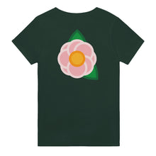 Load image into Gallery viewer, Simple Pink Rose - heavyweight unisex t-shirt
