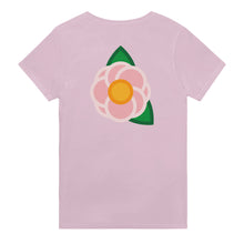 Load image into Gallery viewer, Simple Pink Rose - heavyweight unisex t-shirt
