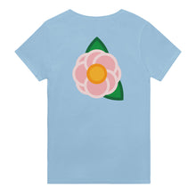 Load image into Gallery viewer, Simple Pink Rose - heavyweight unisex t-shirt

