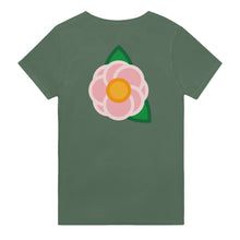 Load image into Gallery viewer, Simple Pink Rose - heavyweight unisex t-shirt
