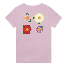 Load image into Gallery viewer, Simple Rose Quartet - heavyweight unisex t-shirt
