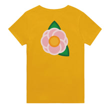 Load image into Gallery viewer, Simple Pink Rose - heavyweight unisex t-shirt
