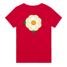 Load image into Gallery viewer, Simple White Rose - heavyweight unisex t-shirt
