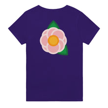 Load image into Gallery viewer, Simple Pink Rose - heavyweight unisex t-shirt
