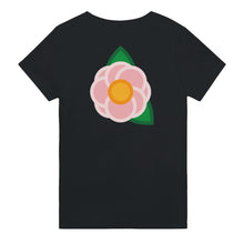 Load image into Gallery viewer, Simple Pink Rose - heavyweight unisex t-shirt
